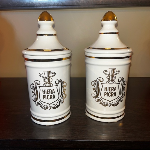 Owens Illinois Other - Vintage Owens Illinois Drug Store Apothecary Jar "Hiera Picra" Price Each